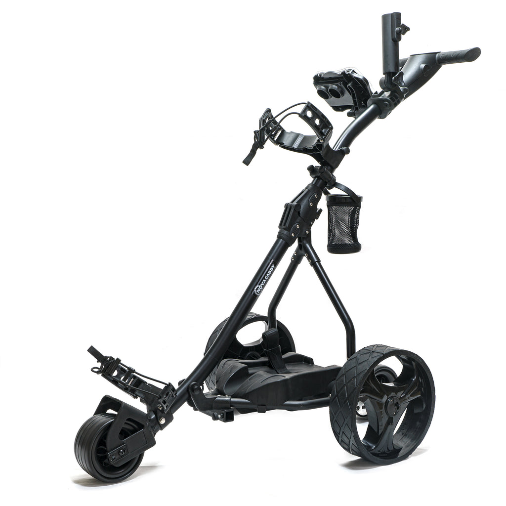 Black S2R Remote Control Electric Golf Trolley - novacaddy