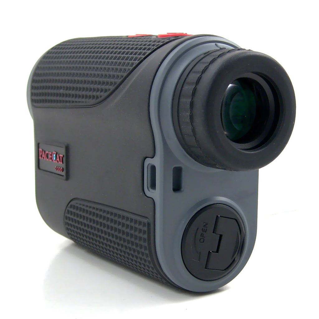 NovaOptik PaceCat-1000 Golf Laser Rangefinder with PinSeeker Gray. Read range between 5 yd to 1000 yd - NovaCaddy