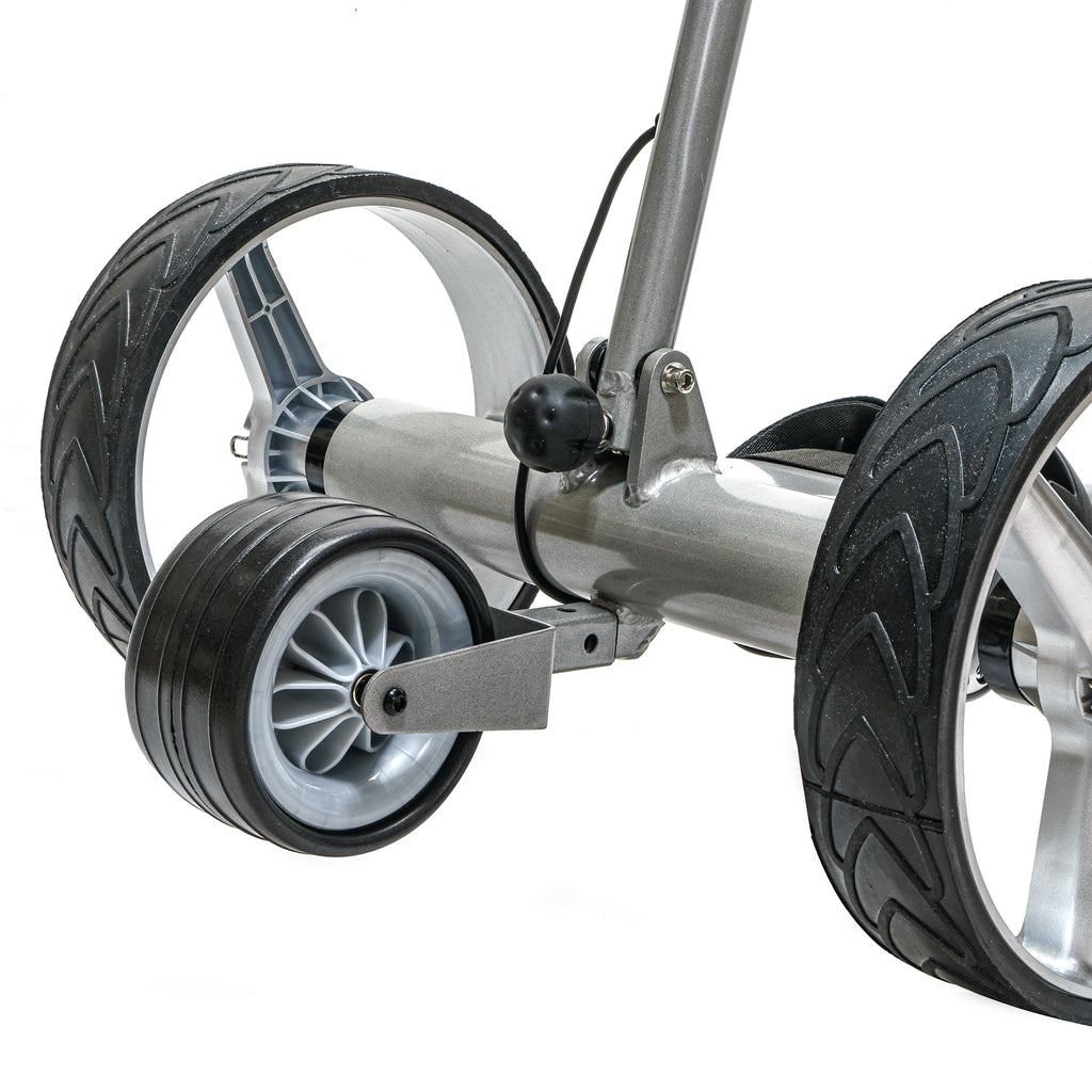 X9RD Remote Control Electric Golf Caddie Trolley Cart Mountain Style Anti-tip Wheel - novacaddy